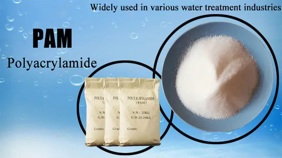 Tratamiento de agua PAM en gel de poliacrilamida, precio de fábrica de PAM catiónico aniónico